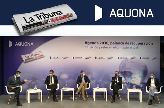 Ir a la noticia Aquona, la Junta de Castilla-La Mancha, Universidad de Castilla-La Mancha y Cruz Roja apuestan por la Agenda 2030 para impulsar la recuperación.
