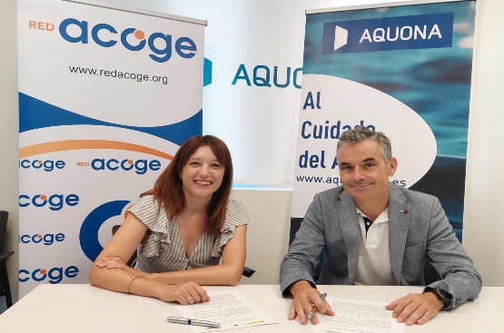 Ir a la noticia Aquona y Red Acoge firman un convenio para impulsar la empleabilidad de los colectivos vulnerables