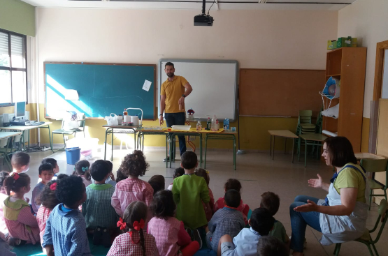 Ir a la noticia Aquona se suma a la Jornada del Medio Ambiente del Colegio San Isidro de Medina de Pomar